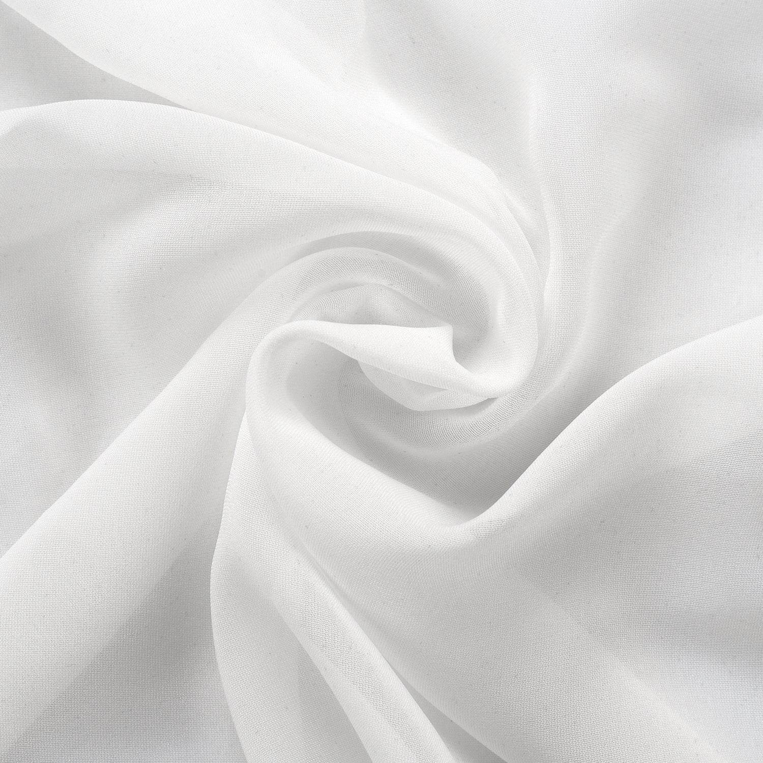 HN906 Extra Long Semi-Sheer For Outdoor Indoor Nickle Grommet - Cololeaf