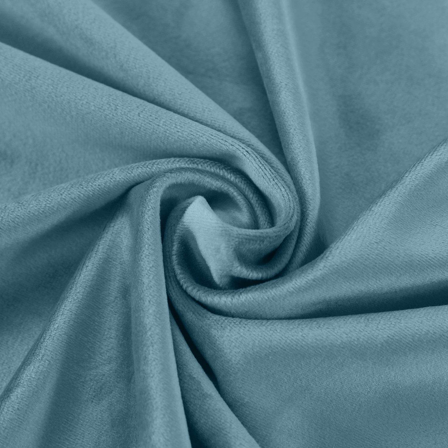 MJ11 Extra Long Soft Velvet Blackout Drapes For Loft Living Room Grommet - Cololeaf