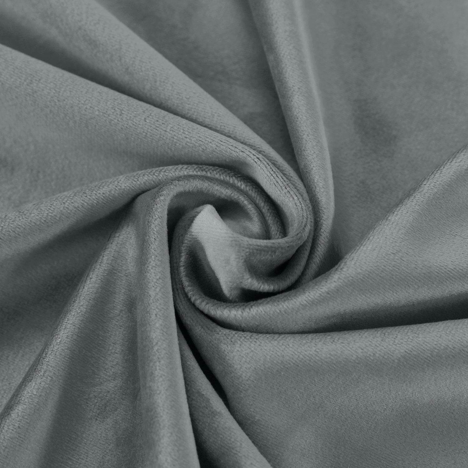 MJ11 Soft Soundproof Luxury Velvet Blackout Drapes Back Tab and Rod Pocket - Cololeaf