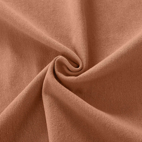 Capri Extra Wide Drape Solid Cotton Heavyweight Curtain Blackout Pinch Pleat - Cololeaf