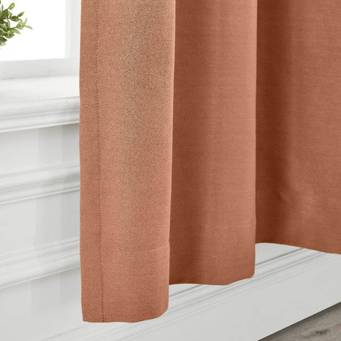 Capri Extra Wide Drape Solid Cotton Heavyweight Curtain Blackout Pinch Pleat - Cololeaf