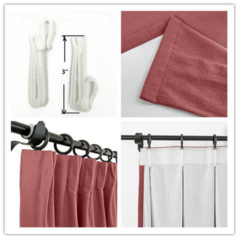 Capri Extra Wide Drape Solid Cotton Heavyweight Curtain Blackout Pinch Pleat - Cololeaf