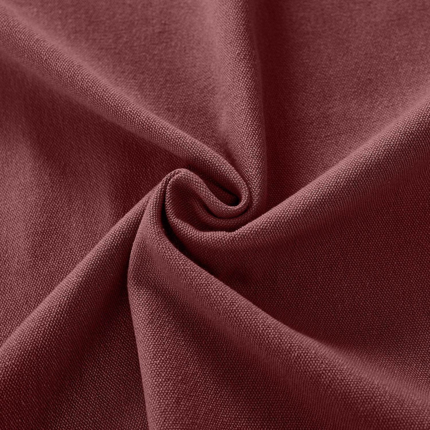 Capri Extra Wide Drape Solid Cotton Heavyweight Curtain Blackout Pinch Pleat - Cololeaf