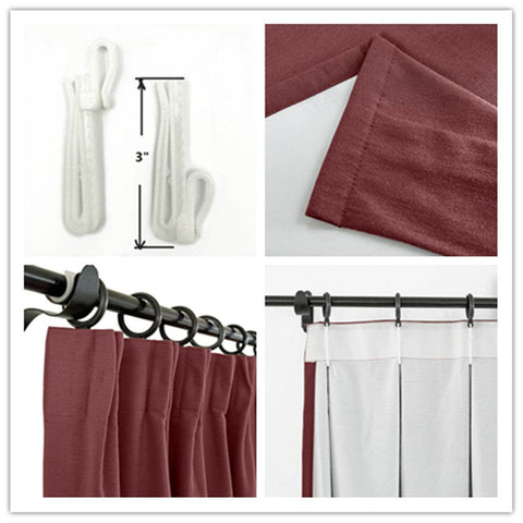 Capri Extra Wide Drape Solid Cotton Heavyweight Curtain Blackout Pinch Pleat - Cololeaf