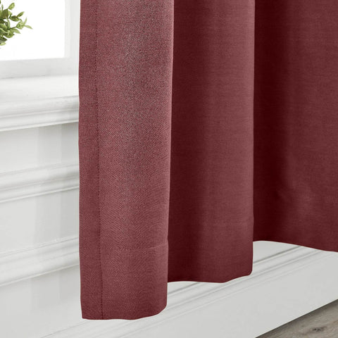 Capri Extra Wide Drape Solid Cotton Heavyweight Curtain Blackout Pinch Pleat - Cololeaf