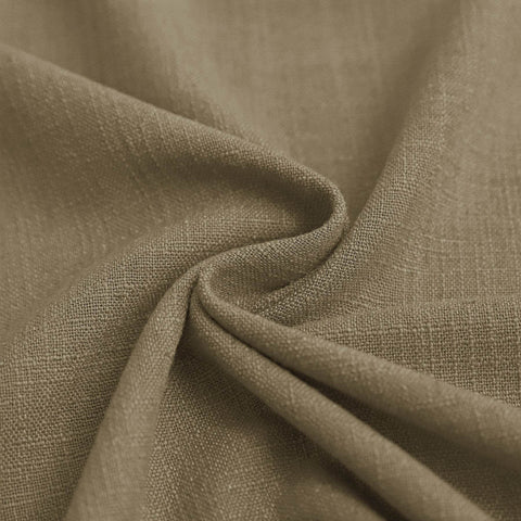 1908 Linen Blend Breathable & Natural Curtain Tab Top - Cololeaf