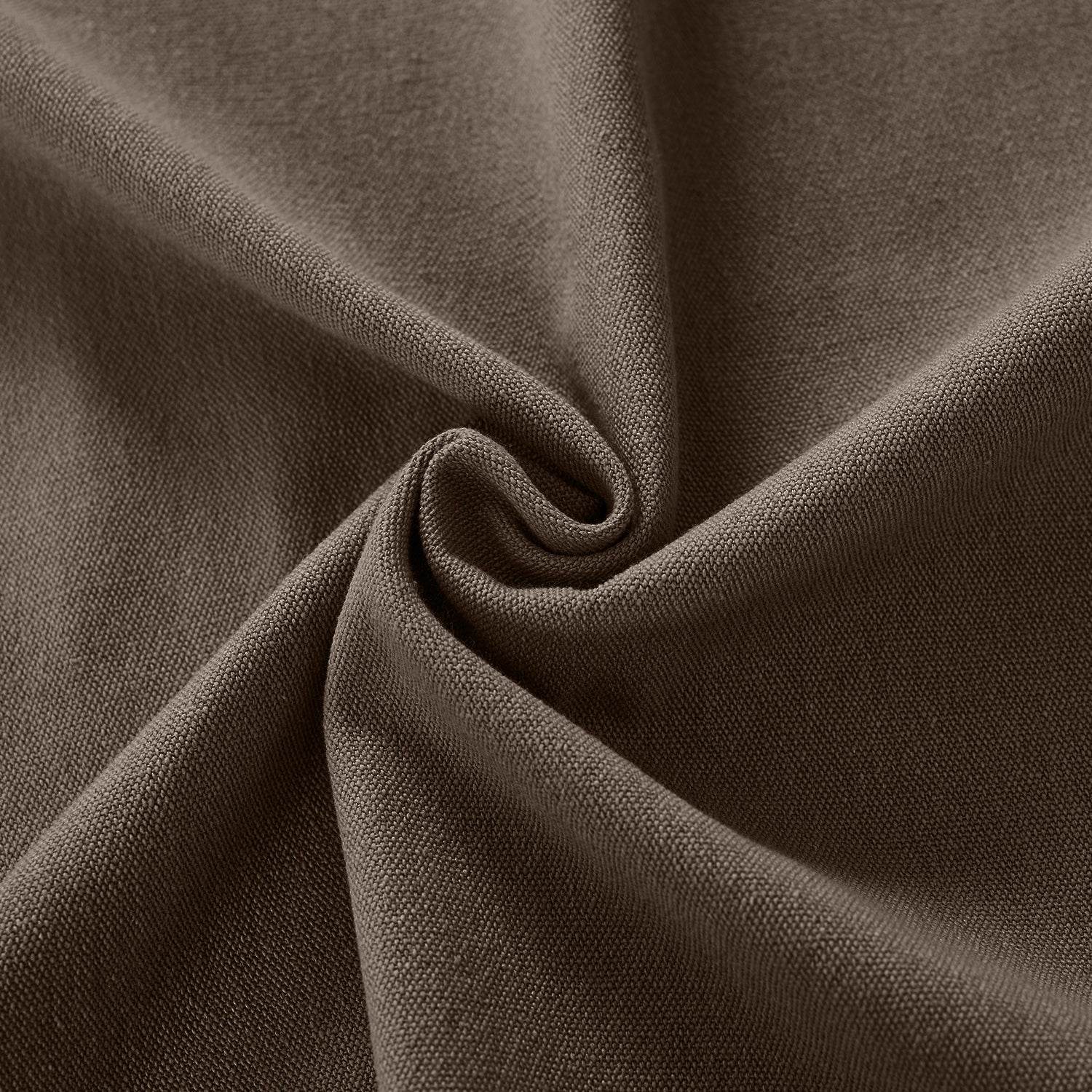Capri Extra Wide Drape Solid Cotton Heavyweight Curtain Blackout Pinch Pleat - Cololeaf