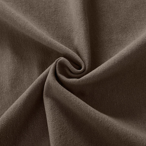 Capri Extra Wide Drape Solid Cotton Heavyweight Curtain Blackout Pinch Pleat - Cololeaf