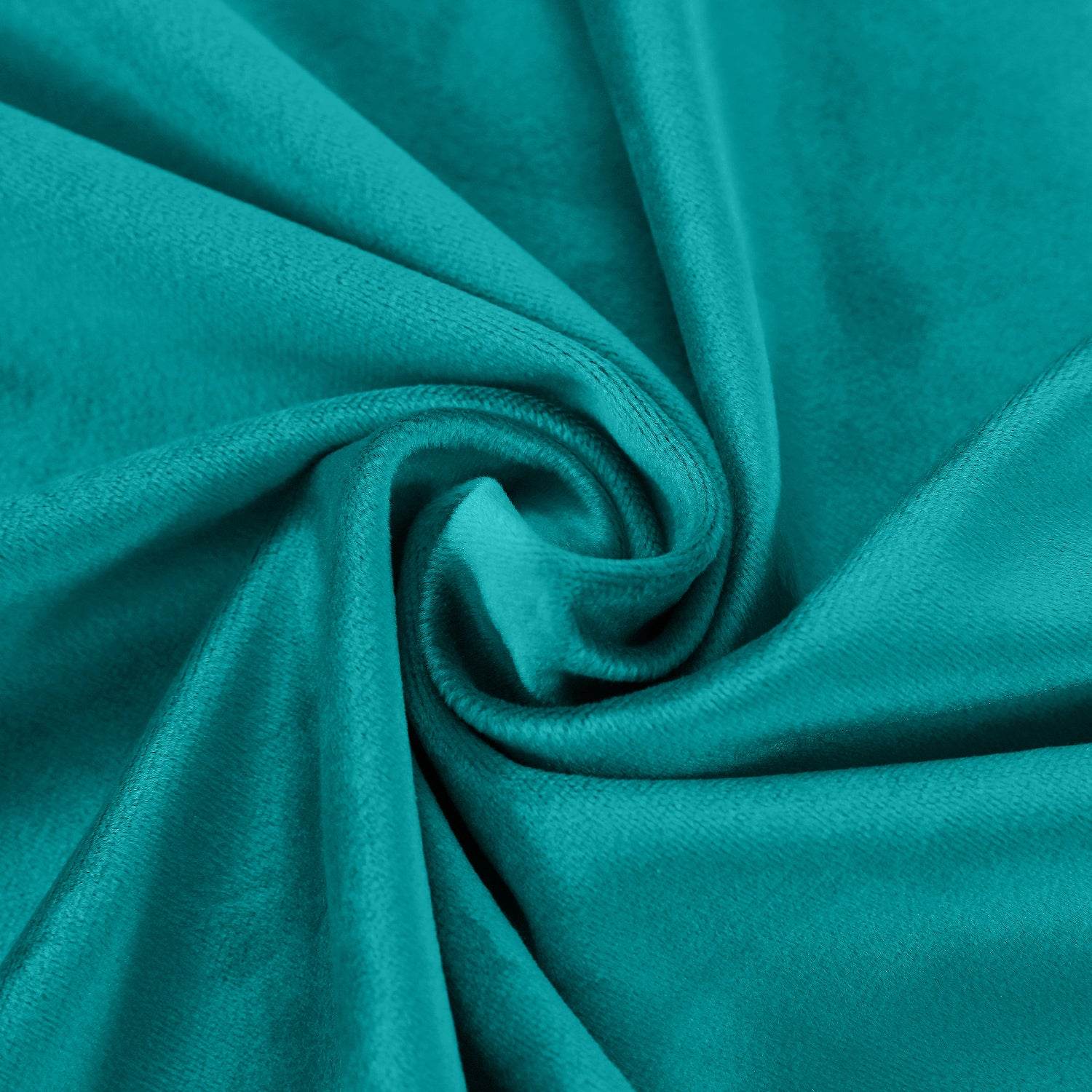 MJ11 Soft Soundproof Luxury Velvet Blackout Drapes Back Tab and Rod Pocket - Cololeaf