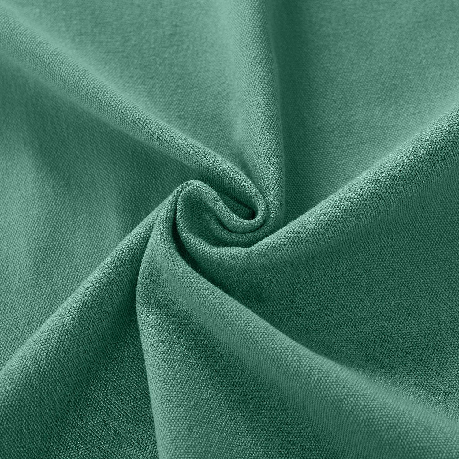 Capri Extra Wide Drape Solid Cotton Heavyweight Curtain Blackout Pinch Pleat - Cololeaf