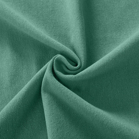 Capri Extra Wide Drape Solid Cotton Heavyweight Curtain Blackout Pinch Pleat - Cololeaf