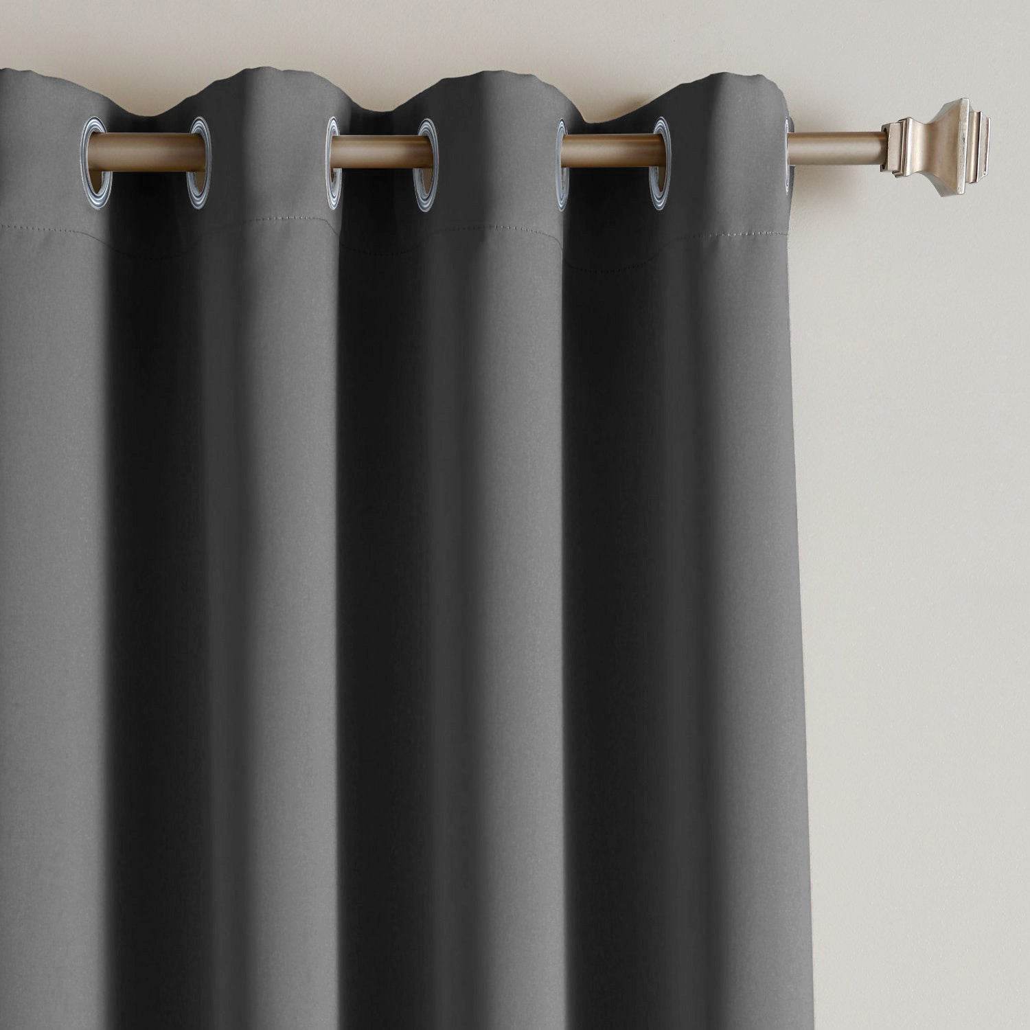 Rose Extra Wide Outdoor Curtains Waterproof Thermal Insulated Blackout Top Grommet - Cololeaf