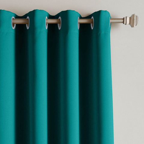 Rose Extra Wide Outdoor Curtains Waterproof Thermal Insulated Blackout Top Grommet - Cololeaf