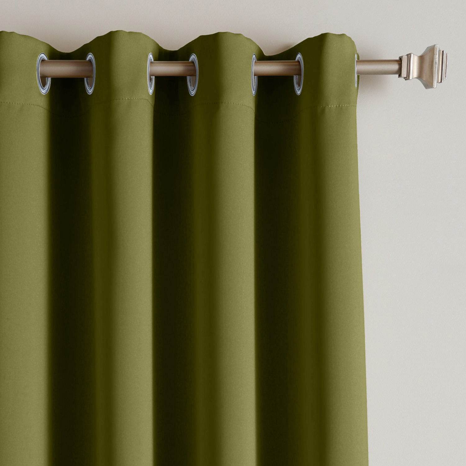 Rose Extra Wide Outdoor Curtains Waterproof Thermal Insulated Blackout Top Grommet - Cololeaf