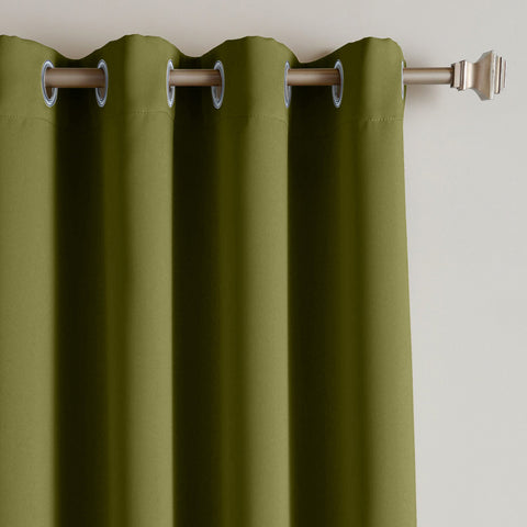 Rose Extra Wide Outdoor Curtains Waterproof Thermal Insulated Blackout Top Grommet