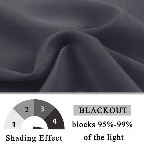 Atlanta Extra Wide Room Darkening Curtains Thermal Insulated Noise Reducing Grommet 1 Panel