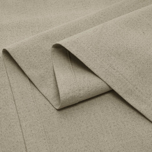OY66 Extra Long Ultra-Soft Blackout Double-Sided Lightweight Linen Curtain - Cololeaf