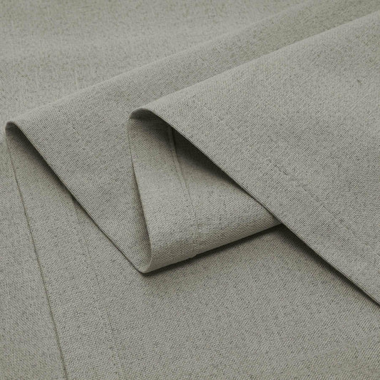 OY66 Ultra-Soft Blackout Double-Sided Lightweight Linen Curtain Grommet - Cololeaf -- #1 Greyish Beige