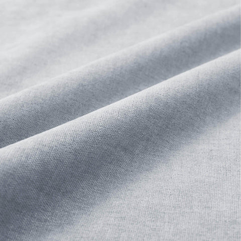 1041 100% Blackout Soft Chenille Linen Blend Curtain Pinch Pleat - Cololeaf -- #10 Gray Blue