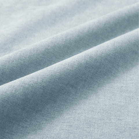 1041 100% Verdunkelungs-Soft-Chenille-Leinen-Mischvorhang mit Faltenband, 1 Schal