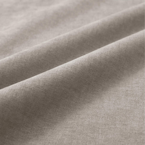 1041 100% Verdunkelungs-Soft-Chenille-Leinen-Mischvorhang mit Faltenband, 1 Schal
