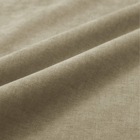 1041 100% Verdunkelungs-Soft-Chenille-Leinen-Mischvorhang mit Faltenband, 1 Schal