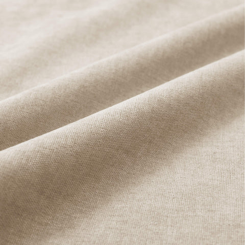 1041 100% Verdunkelungs-Soft-Chenille-Leinen-Mischvorhang mit Faltenband, 1 Schal