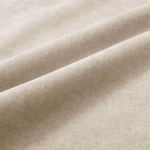 1041 100% Blackout Soft Chenille Linen Blend Curtain Pinch Pleat - Cololeaf -- #8 Taupe