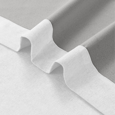 1041 100% Blackout Soft Chenille Linen Blend Curtain Pinch Pleat 1 Panel