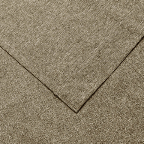 3009 Reversible 100% Blackout Linen Blend Curtain Grommet 1 Panel