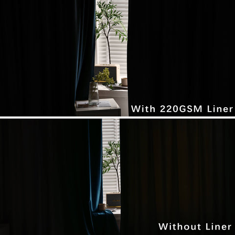 MJ11 Christmas Soft Velvet Blackout Drapes For Bedroom Living Room Holiday Decorations