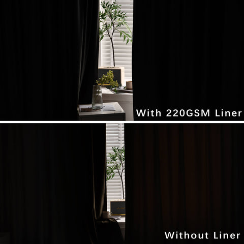 MJ11 Christmas Soft Velvet Blackout Drapes For Bedroom Living Room Holiday Decorations