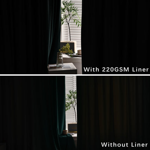 MJ11 Christmas Soft Velvet Blackout Drapes For Bedroom Living Room Holiday Decorations