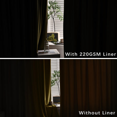 MJ11 Christmas Soft Velvet Blackout Drapes For Bedroom Living Room Holiday Decorations