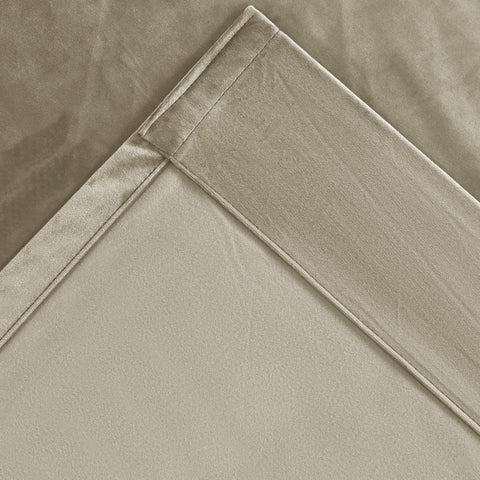 MJ11 Christmas Soft Velvet Blackout Drapes For Bedroom Living Room Holiday Decorations