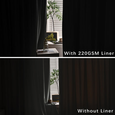 MJ11 Christmas Soft Velvet Blackout Drapes For Bedroom Living Room Holiday Decorations