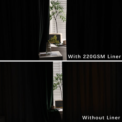 MJ11 Christmas Soft Velvet Blackout Drapes For Bedroom Living Room Holiday Decorations