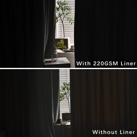 MJ11 Christmas Soft Velvet Blackout Drapes For Bedroom Living Room Holiday Decorations