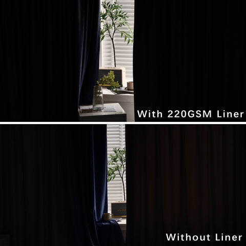 MJ11 Christmas Soft Velvet Blackout Drapes For Bedroom Living Room Holiday Decorations