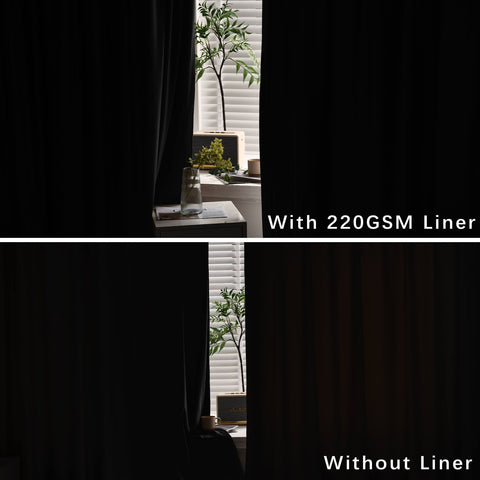 MJ11 Christmas Soft Velvet Blackout Drapes For Bedroom Living Room Holiday Decorations