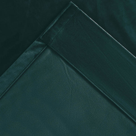 MJ11 Soft Velvet Home Theater Blackout Curtain Custom Made Multiple Headers - Cololeaf -- 111# Warm Black