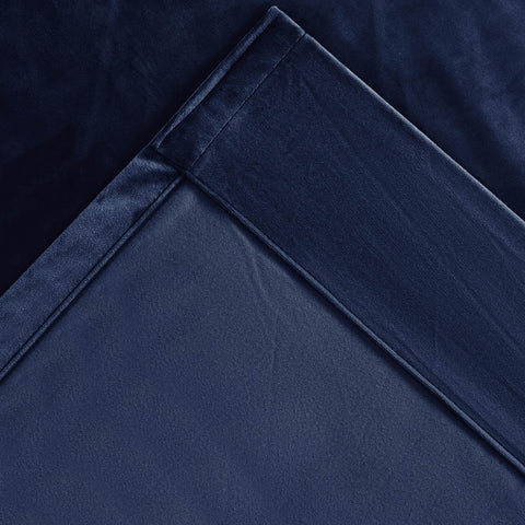 MJ11 Soft Velvet Home Theater Blackout Curtain Custom Made Multiple Headers - Cololeaf -- 111# Warm Black