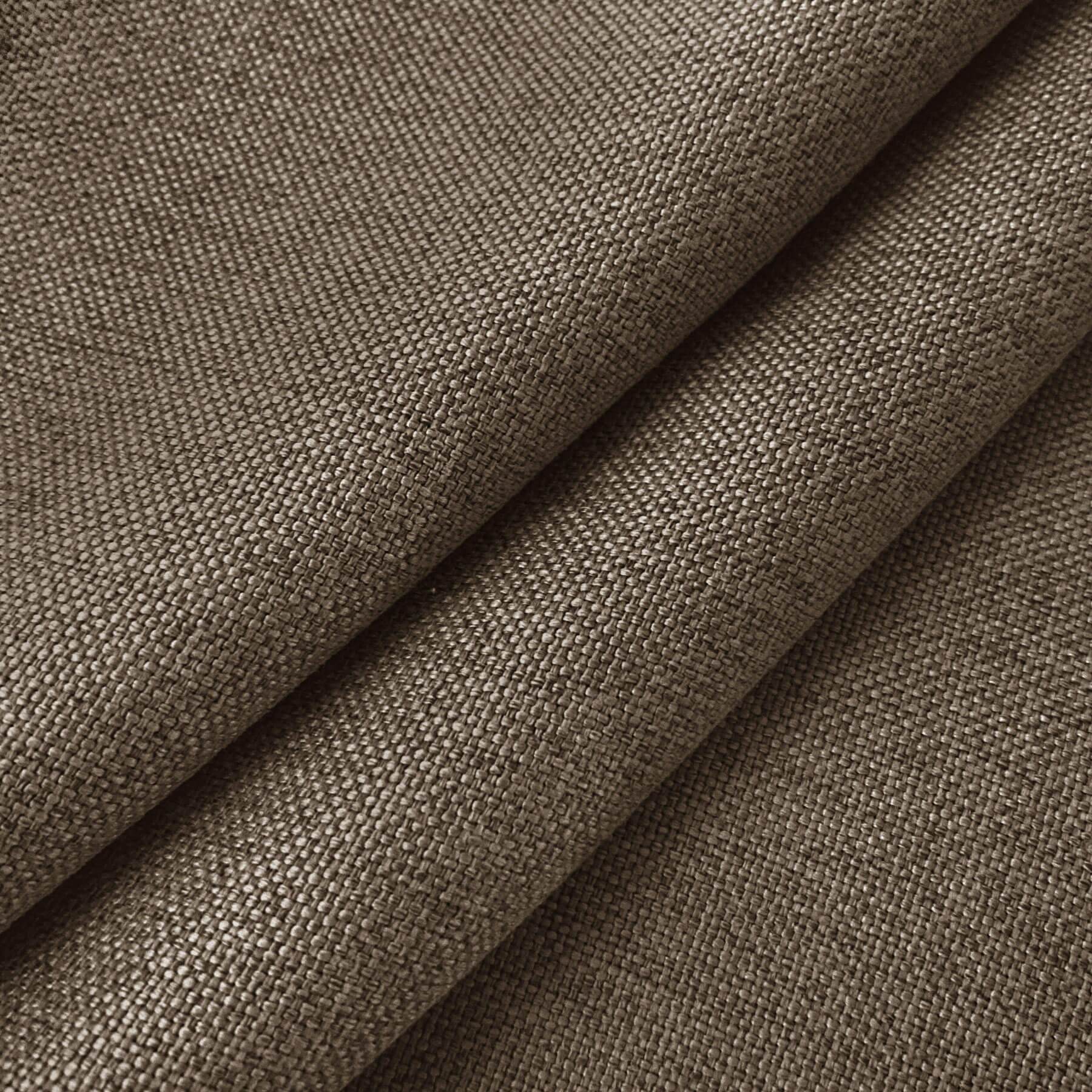 Frank Room Darkening Linen Blend Curtains Heavy Weight Thermal Blackout Drapes Grommet - Cololeaf -- #12 Coca Mocha