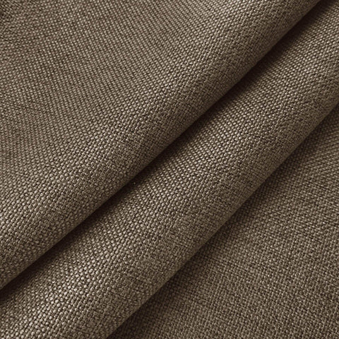 Frank Room Darkening Linen Blend Curtains Heavy Weight Thermal Blackout Drapes Grommet - Cololeaf -- #12 Coca Mocha