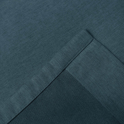Frank Heavyweight Linen Blend Blackout Curtains - Thermal Insulated, Room Darkening, Pinch Pleat Drapes - Cololeaf