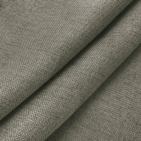 Frank Heavyweight Linen Blend Blackout Curtains - Thermal Insulated, Room Darkening, Pinch Pleat Drapes - Cololeaf -- #05 Dark Grey