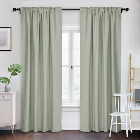Frank Fabric Sample Book, 90-95% Blackout - Linen Blend, 375 gsm - Cololeaf