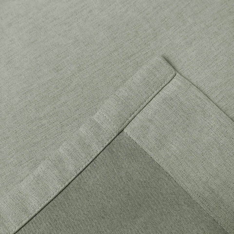 Frank Heavyweight Linen Blend Blackout Curtains - Thermal Insulated, Room Darkening, Pinch Pleat Drapes - Cololeaf
