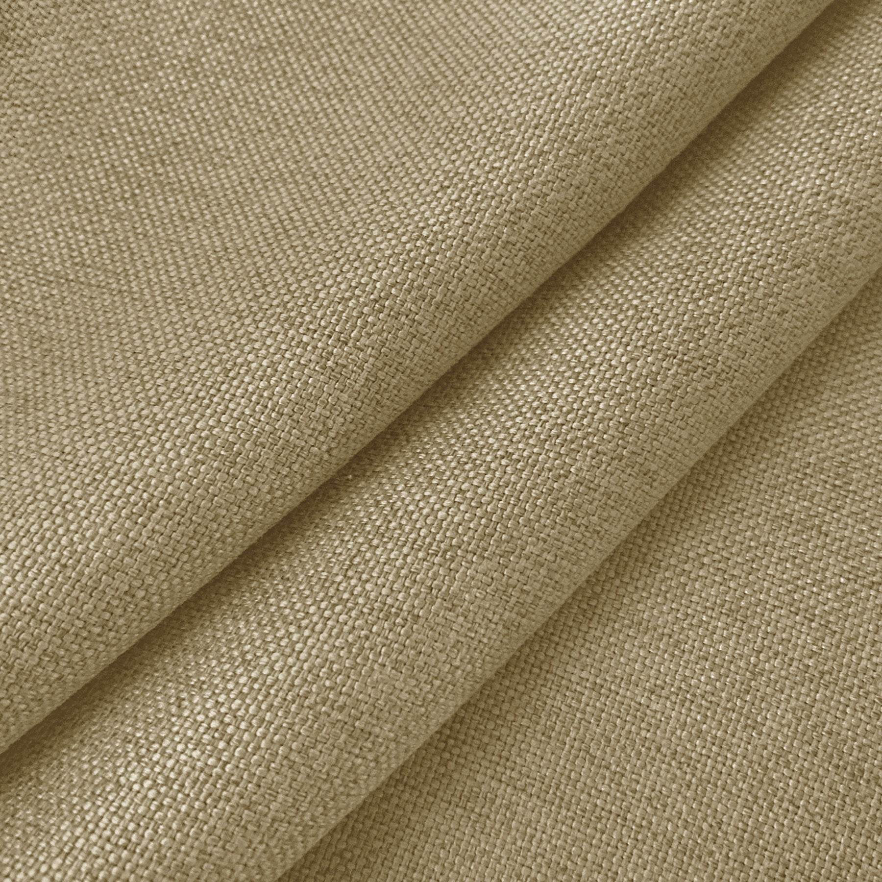 Frank Heavyweight Linen Blend Blackout Curtains - Thermal Insulated, Room Darkening, Pinch Pleat Drapes - Cololeaf