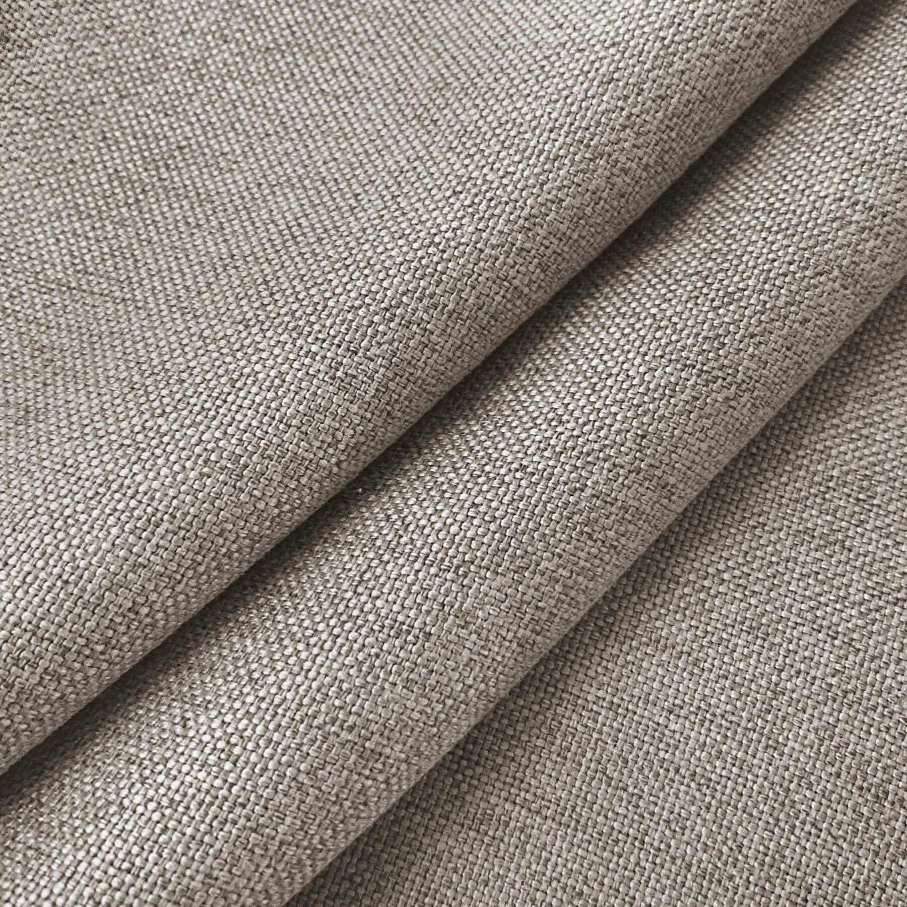 Frank Heavyweight Linen Blend Blackout Curtains - Thermal Insulated, Room Darkening, Pinch Pleat Drapes - Cololeaf -- #03 Light Grey